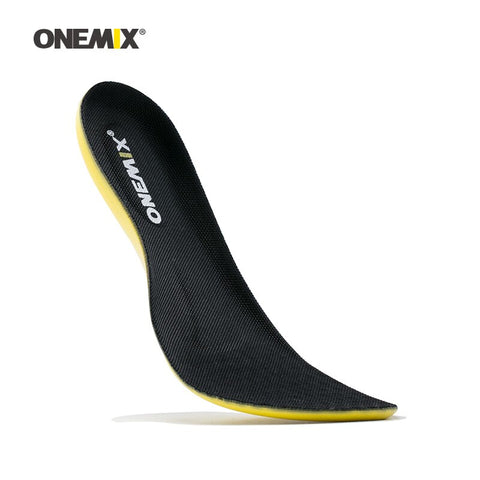 Professional Cushion Sneakers Insoles Black-Yellow