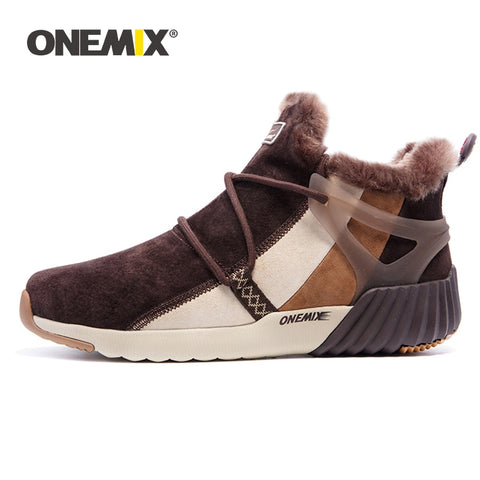 Unisex Winter Boots Warm Wool Sneakers